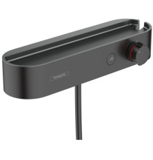 Термостат для душа Hansgrohe ShowerTablet Select 400 внешнего монтажа матовый черный 24360670