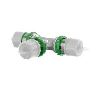 Тройник пресс латунный Comap SkinPress 20 мм 7130W20