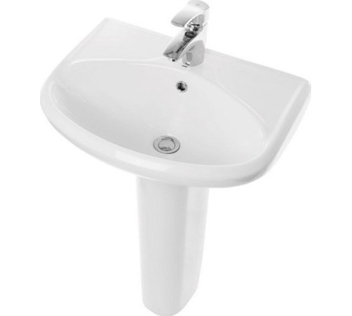 Умывальник Sanita Самарский 57 см белый WB.PD/Samarsky/57-C/WHT.G/S1