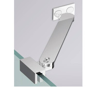 Угловой кронштейн Novellini 45 см для боковых стенок хром R80LOU450-K