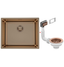 Мойка кухонная Alveus Kombino 50 Monarch Copper 542х442х195 мм с выпуском 1120381