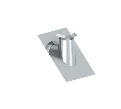 Проход через кровлю 26°-35° Jeremias DW-FU со свинцовым фартуком 150 мм DW38150