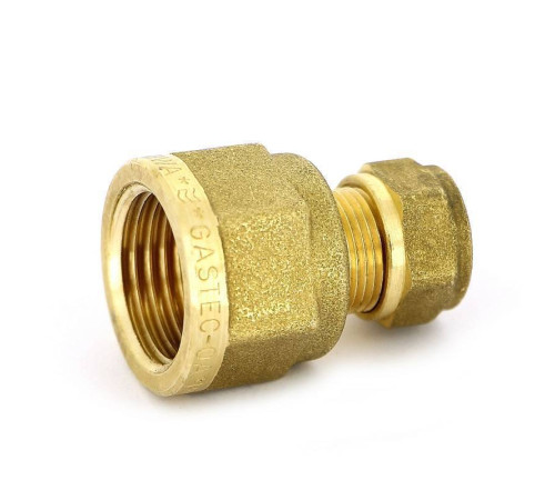 Муфта обжимная Tiemme 1100 10 мм х 1/2 ВР латунная 1000031