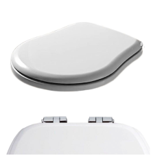 Комплект шарниров с микролифтом для сиденья Kerasan Retro хром R108A12