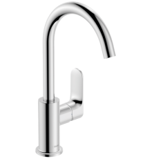 Смеситель для раковины Hansgrohe Rebris S 240 со сливным гарнитуром хром 72536000