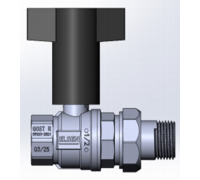 Кран шаровой ELSEN Strong 3/4 НВ с разъемным соединением EVS2002T