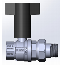 Кран шаровой ELSEN Strong 3/4 НВ с разъемным соединением EVS2002T