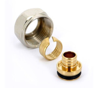 Соединитель обжимной Uni-Fitt 16x2.0 мм - 3/4 EK для полиэтиленовых труб 681N1634