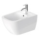 Биде подвесное Duravit Happy D.2 54х35.5 см 1 отверстие белый 2258150000