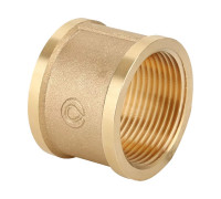 Муфта резьбовая Gappo латунная ВР-ВР 1/2 G1201