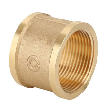 Муфта резьбовая Gappo латунная ВР-ВР 1/2 G1201