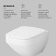 Унитаз подвесной AM.PM Inspire V2.0 FlashClean с сиденьем микролифт C50A1700SC