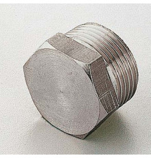 Заглушка никелированная Tiemme 1 наружная резьба 1500266