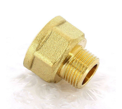 Переходник НВ Uni-Fitt 3/8x1/2 латунный 603G1200