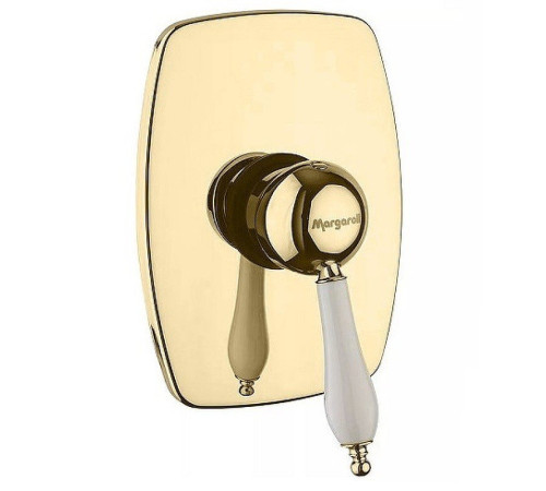 Смеситель для душа встраиваемый Margaroli Classica 1007 Gold RU1007AA01GD