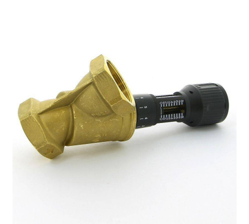 Клапан балансировочный ручной Cimberio CIM 747OT 2 ВВ с 2 ниппелями CIM 747OT N 2