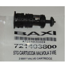 Картридж трехходового клапана Baxi 721403800