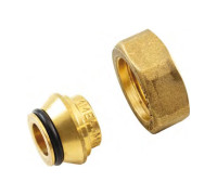 Заглушка латунная Tiemme 16x1/2 1440063