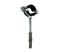 Хомут обрезиненный со шпилькой и дюбелем Империал 4 100-110 мм M10 18-040