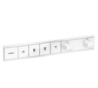 Термостат Hansgrohe RainSelect для 4 потребителей внешняя часть Matt White 15382700
