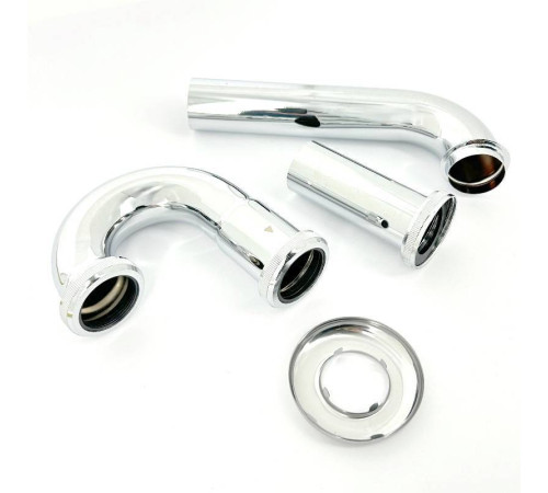 Сифон для умывальника Arrowhead латунный P-образный 1 1/4 80x168 мм 730006