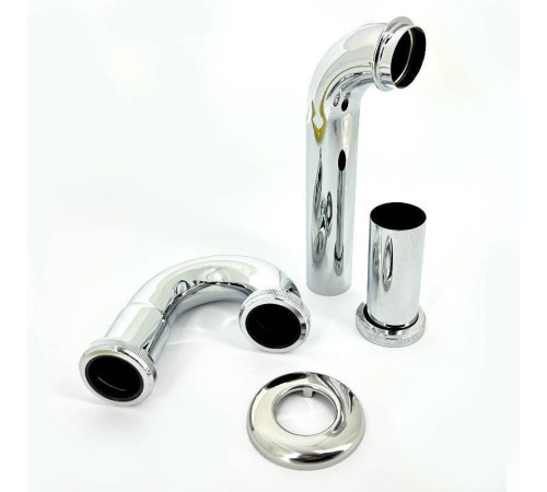 Сифон для умывальника Arrowhead латунный P-образный 1 1/4 80x168 мм 730006