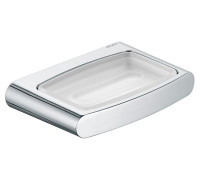 Мыльница настенная Keuco Elegance матовый хрусталь хром 11655019000