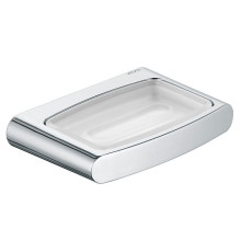 Мыльница настенная Keuco Elegance матовый хрусталь хром 11655019000