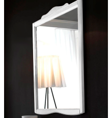 Зеркало в деревянной раме Kerasan Retro 92х116 см белый матовый 734530