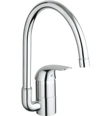 Смеситель для кухонной мойки Grohe Euroeco с высоким изливом хром 32752000