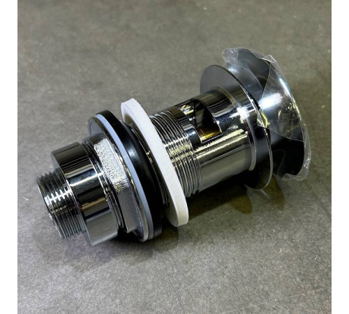 Донный клапан Arrowhead 1 1/4 80 мм с переливом и переходником на 7/8 хром 740004