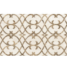 Декор Шахтинская плитка Глория бежевый 01 25х40 см 010301002102