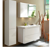 Комплект мебели с раковиной Burgbad Iveo 100 см LED подсветка белый глянец SFEY100F2833G0169C0001