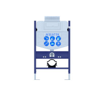 Инсталляция для подвесного унитаза Aquatek с верхней кнопкой смыва INS-0000018