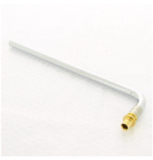 Угольник с трубкой аксиальный Stout 16х15 мм L=300 мм 509203