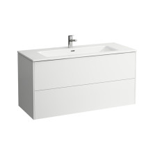 Комплект раковина и тумба Laufen Pro S 120x50x61 см 2 ящика белый матовый 8.6496.3.260.104.1