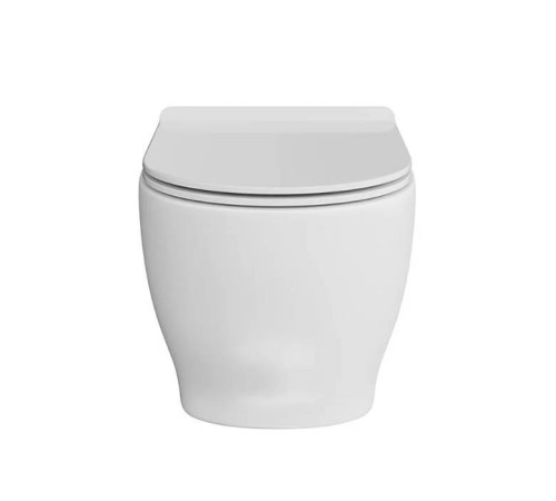 Унитаз подвесной Kerama Marazzi Modula безободковый белый глянцевый MO.wc.02