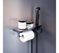 Смеситель встраиваемый AM.PM Jupiter с гигиеническим душем и полкой 773500301