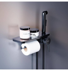 Смеситель встраиваемый AM.PM Jupiter с гигиеническим душем и полкой 773500301