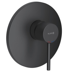 Смеситель для душа Kludi Bozz на 1 потребителя внешняя часть черный матовый 386553976