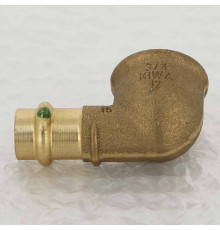Угол 90° пресс-В бронзовый Viega Sanpress 15х3/4 314385