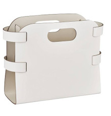 Журнальница ADJ размер 16x36x25 см белый/панна котта 9868.10/16