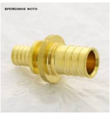 Муфта-вставка пресс с переходом на аксиальное соединение STOUT 22х20 (2.8) мм нержавеющая сталь 788S2270