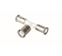 Тройник пресс переходный Henco 20x26x20 белый 12PKW-202620