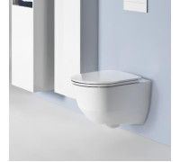 Унитаз подвесной Laufen Pro Rimless 53х36х34 см белый 8.2096.6.000.000.1