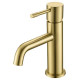 Смеситель для раковины Boheme Uno однорычажный золото матовое 461-MG