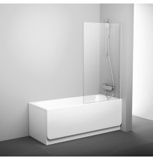 Шторка для ванны Ravak Pivot 80 см транспарент сатин 79840U00Z1