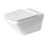 Унитаз подвесной Duravit DuraStyle Rimless 62х37 см удлиненный белый 2542090000