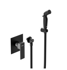Смеситель с гигиеническим душем AM.PM Gala встраиваемый черный матовый F537510300