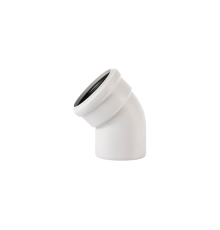 Отвод бесшумный Ostendorf Skolan Safe SKB DN 110 45° 335120